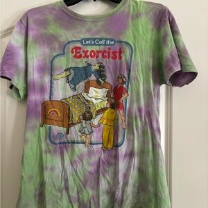 Black Matter Tie-Dye Exorcist Graphic Tee